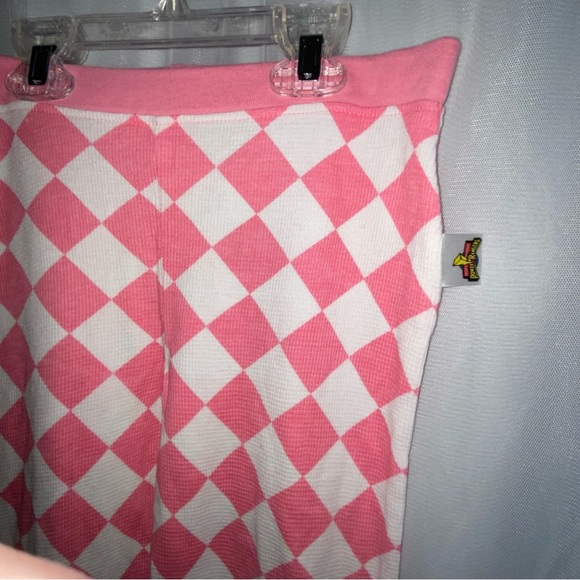 Sold Power Rangers Pink Girls Kids Pajamas Pajama Pants Leggings Size 8 Diamonds - Picture 2 of 8